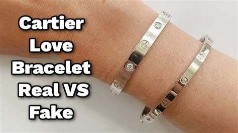 cartier love fake vs real|cartier love bracelet inside engraving.